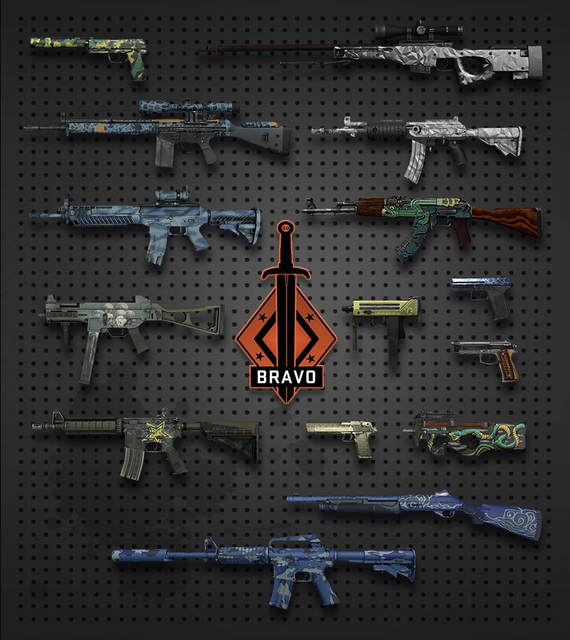 Skins da Operação Bravo
