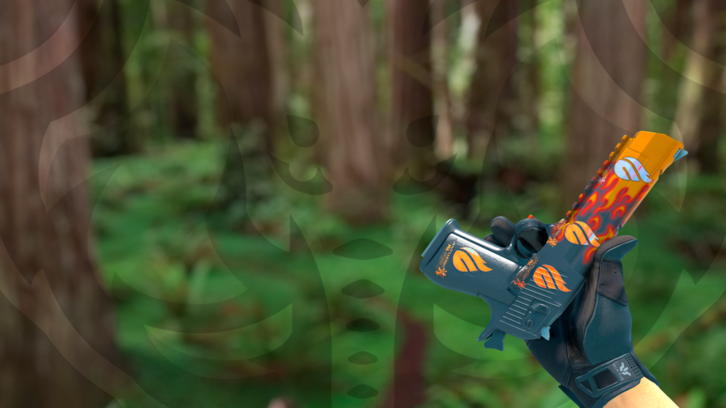 Desert Eagle Chamas Adesivo Copenhagen Flames Holo 2022