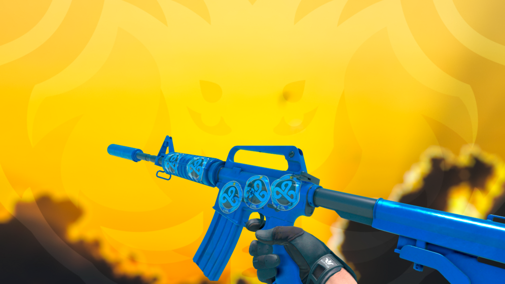 M4A1-S Fósforo Azul sticker cloud9 foil 2019