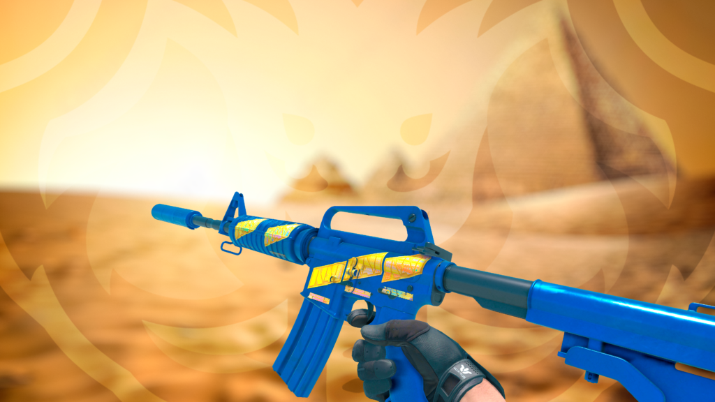 M4A1-S Fósforo Azul sticker navi holo 2024