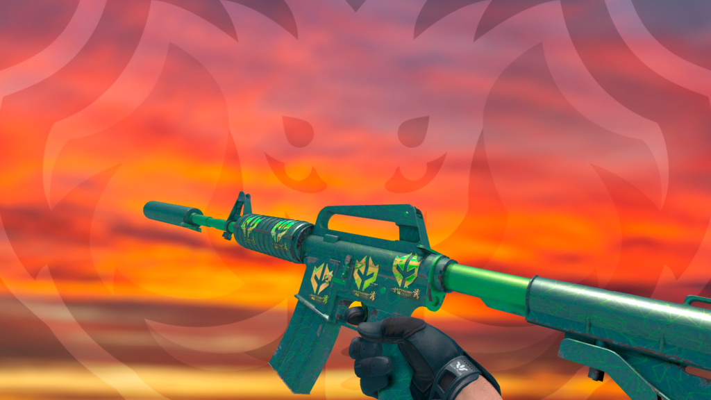 M4A1-S Quartzo Limado sticker imperial holo