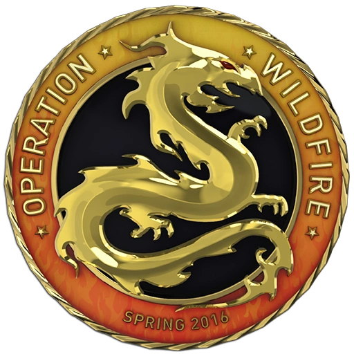 Moeda Operação Wildfire