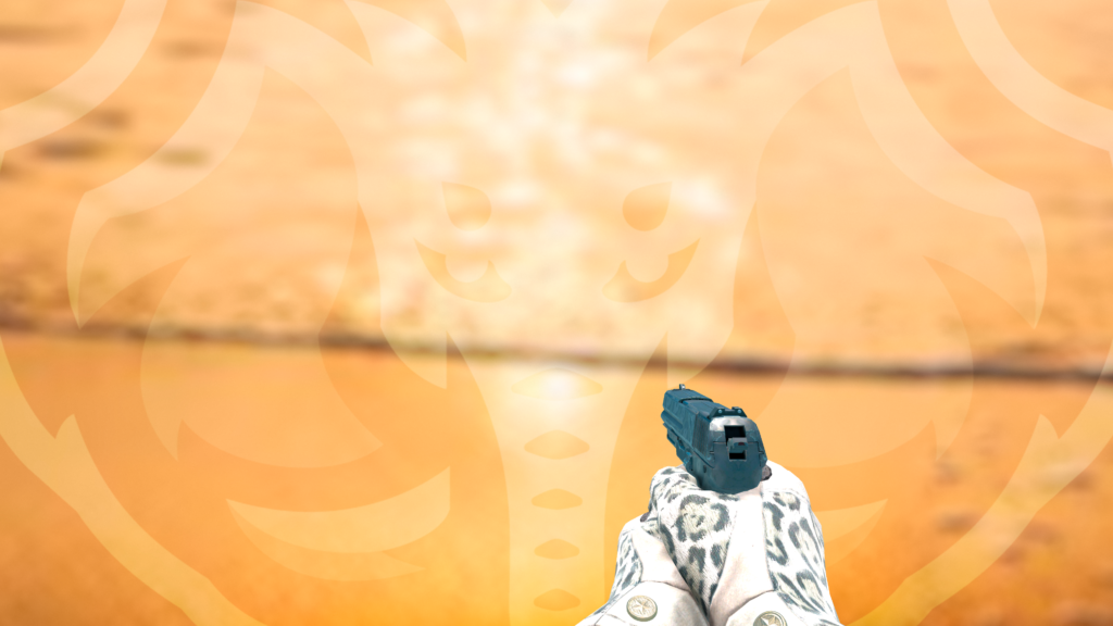 P2000 Camuflagem de Pantera luva leopardo da neve