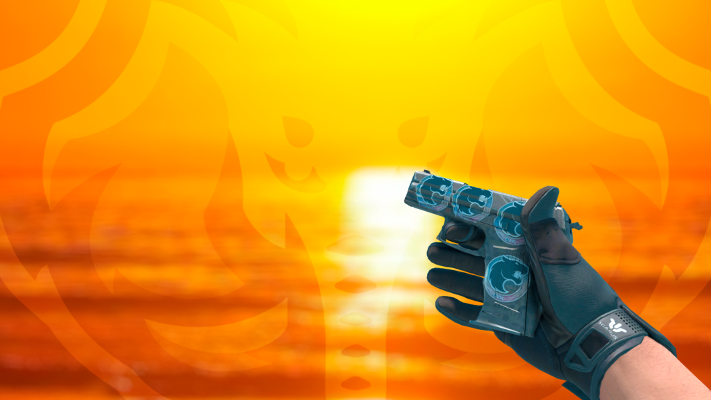 P2000 Camuflagem de Pantera sticker Furia