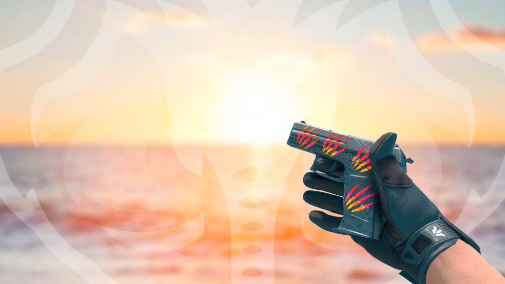 P2000 Camuflagem de Pantera sticker marcas de guerra holo