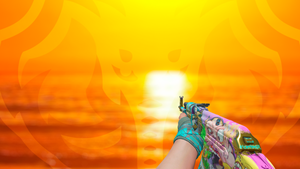 AK-47 Bê-a-Bá dos Monstros Faixas Superimpressão