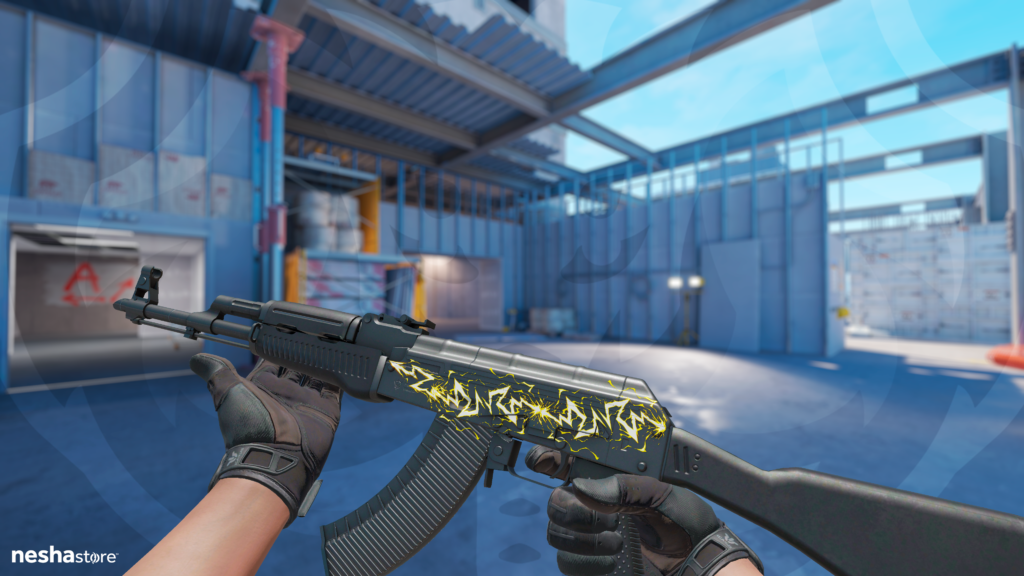 AK-47 Tons de Preto - Choque