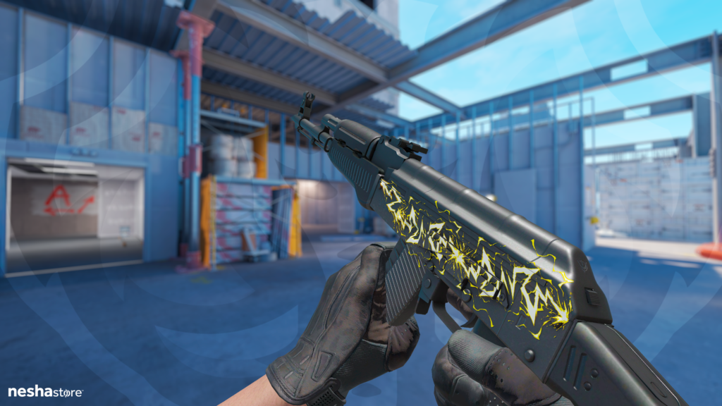 AK-47 Tons de Preto - Choque