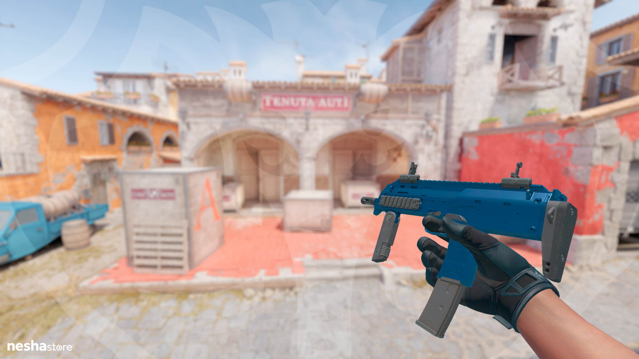 Todas as skins de MP7