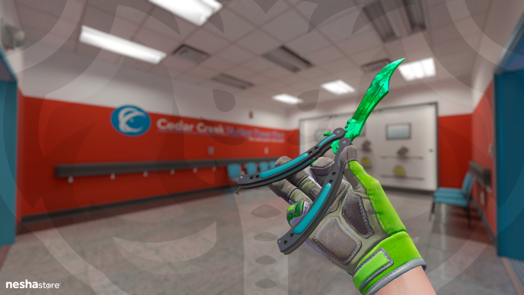 Butterfly Gama Doppler Esmeralda