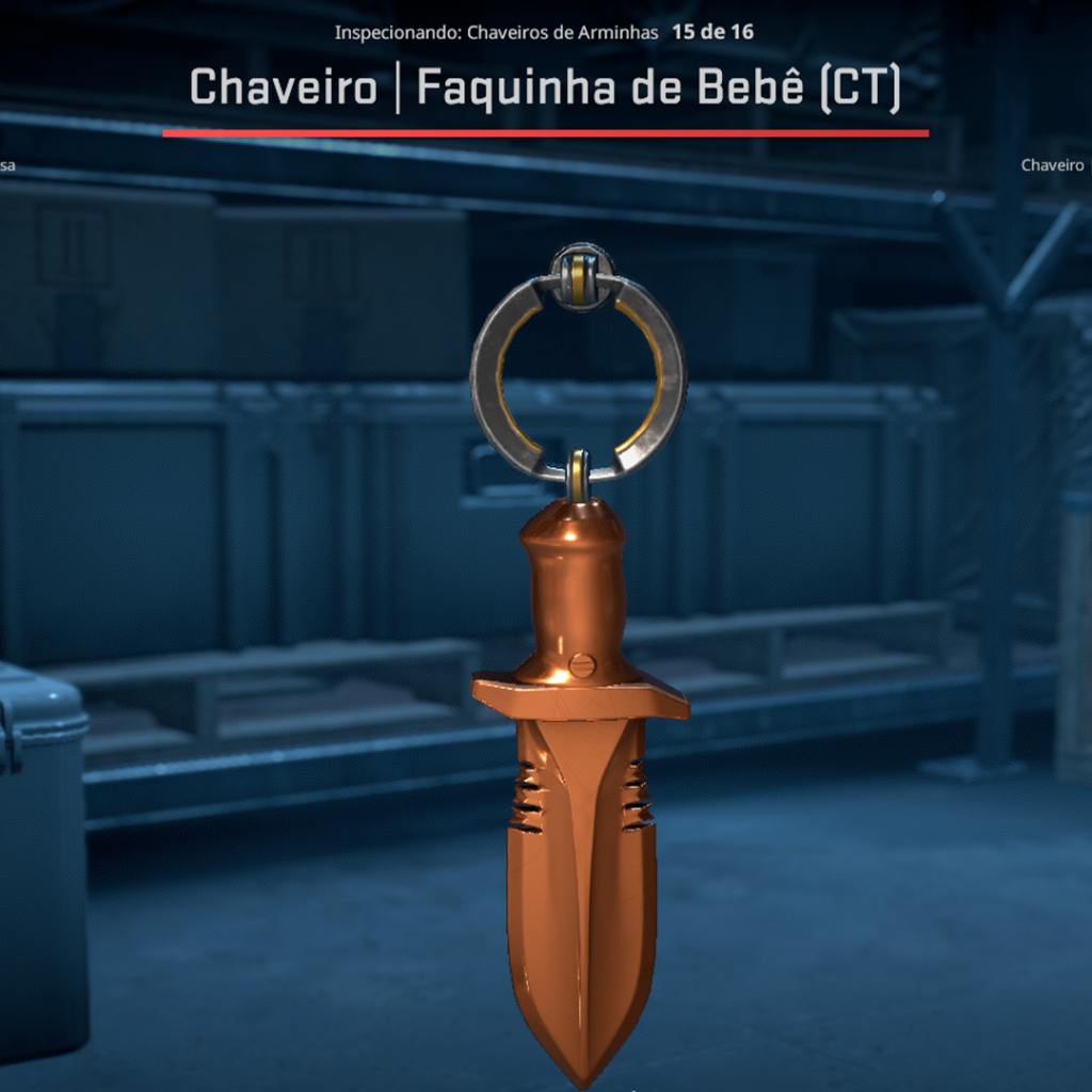 Chaveiro | Faquinha de Bebê (CT)