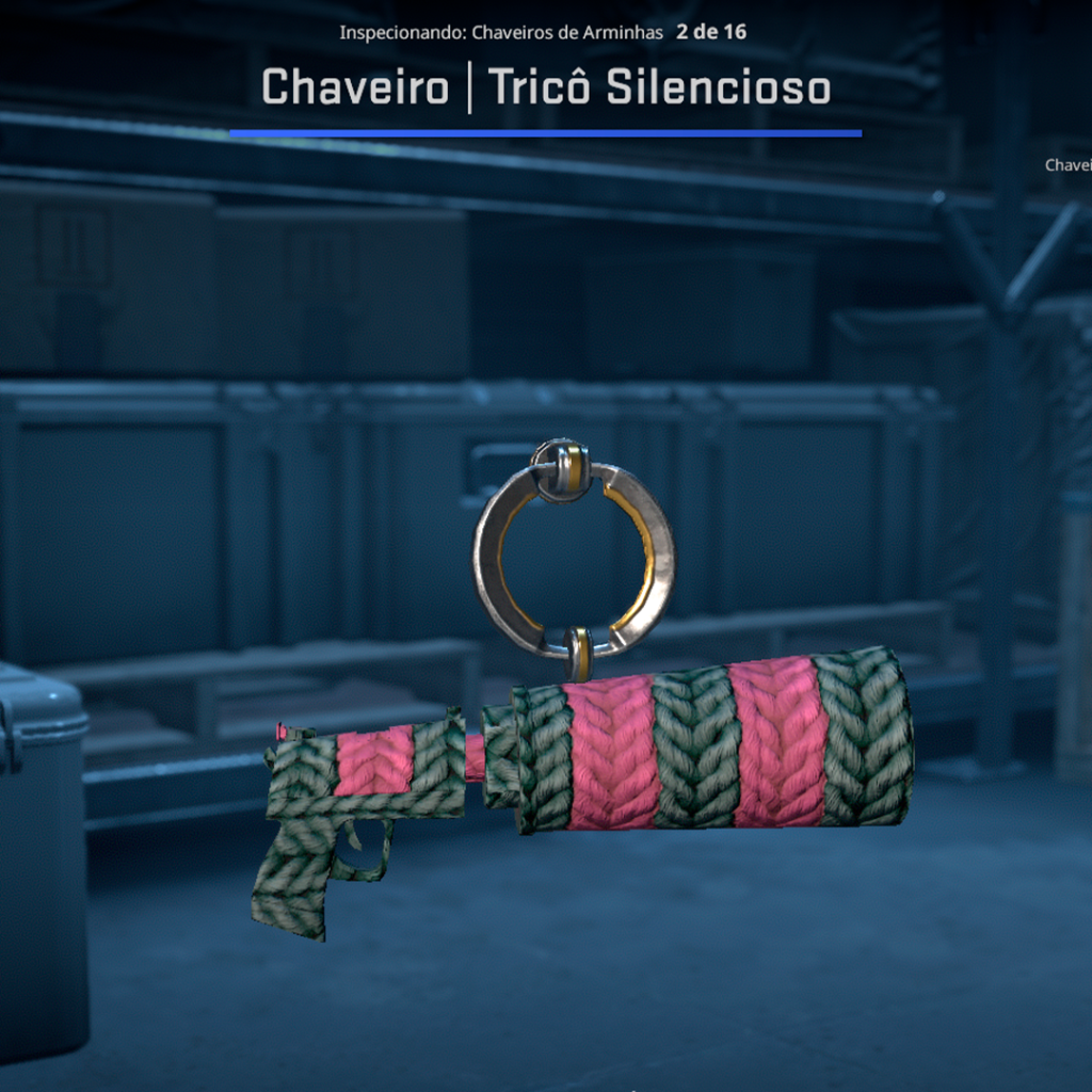 Chaveiro | Tricô Silencioso