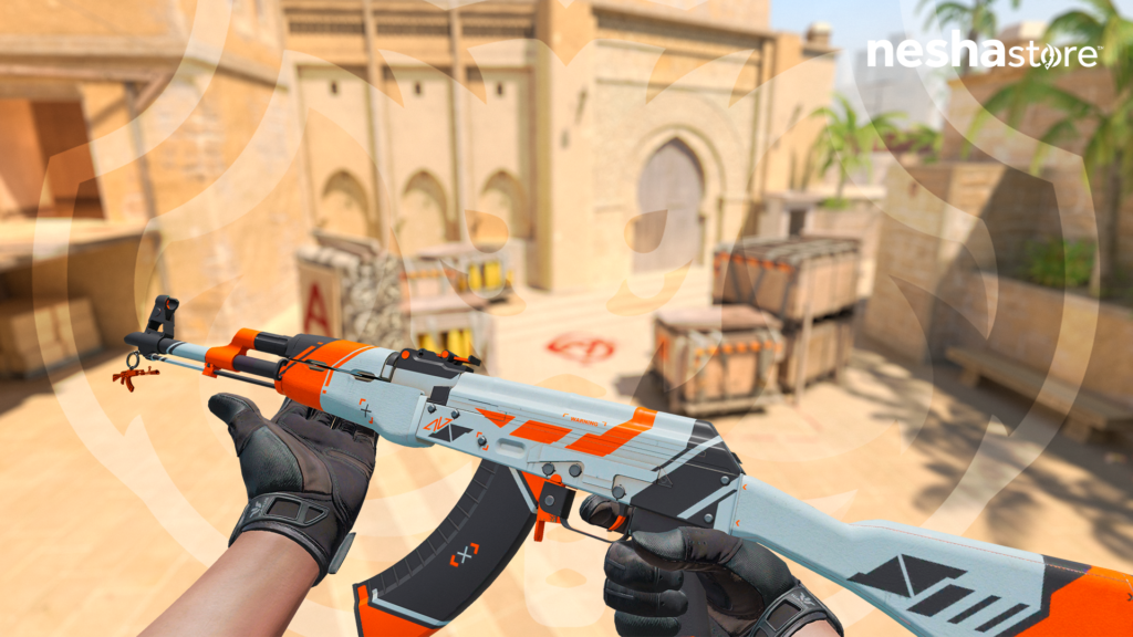 AK-47 | Asiimov + Chaveiro | AK Injetada 10000