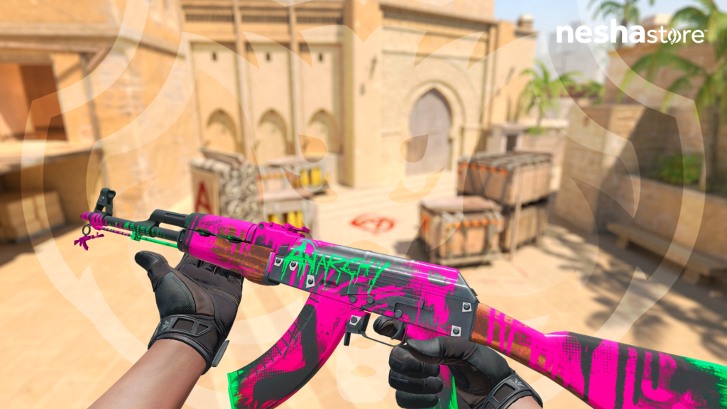 AK-47 | Revolução Neon + Chaveiro | AK Injetada 29000