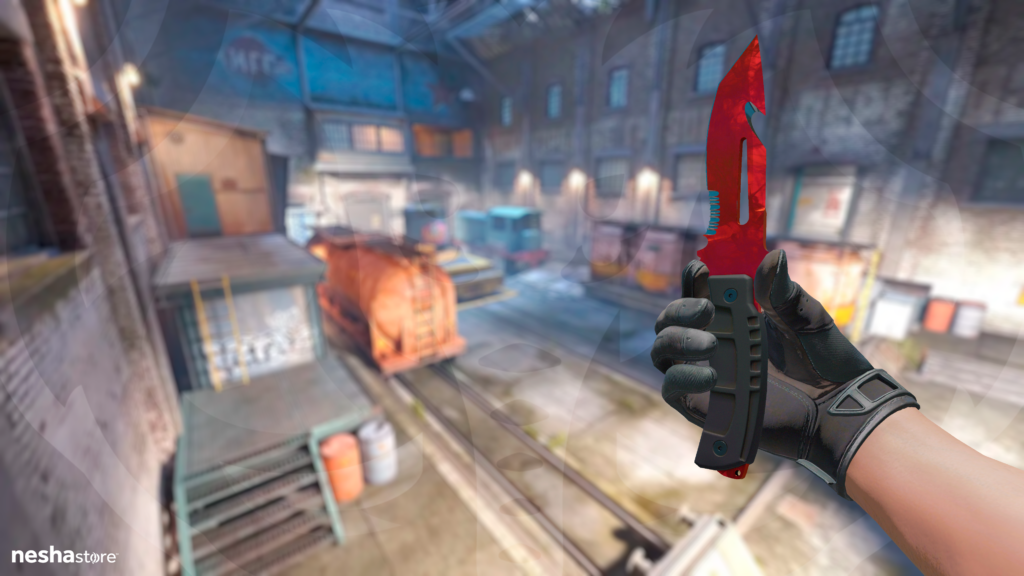 Faca de Sobrevivência - Doppler Rubi