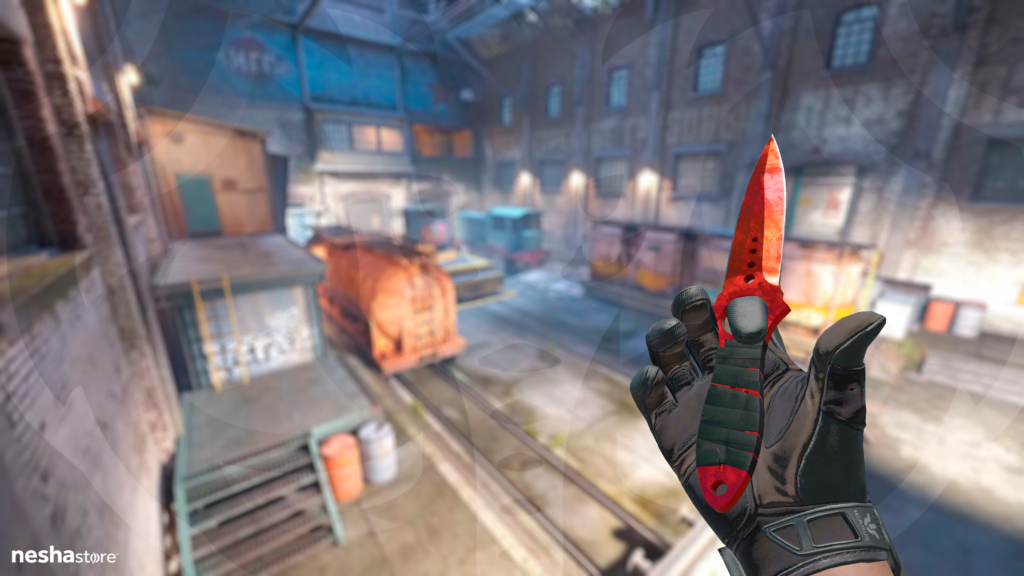 Faca Esqueleto - Doppler Rubi