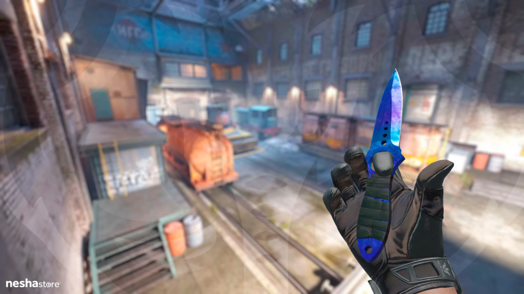 Faca Esqueleto - Doppler Safira