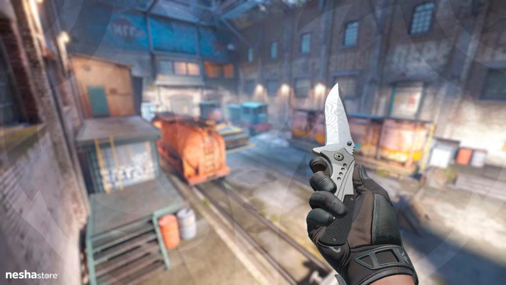 Faca Nômade - Aço de Damasco