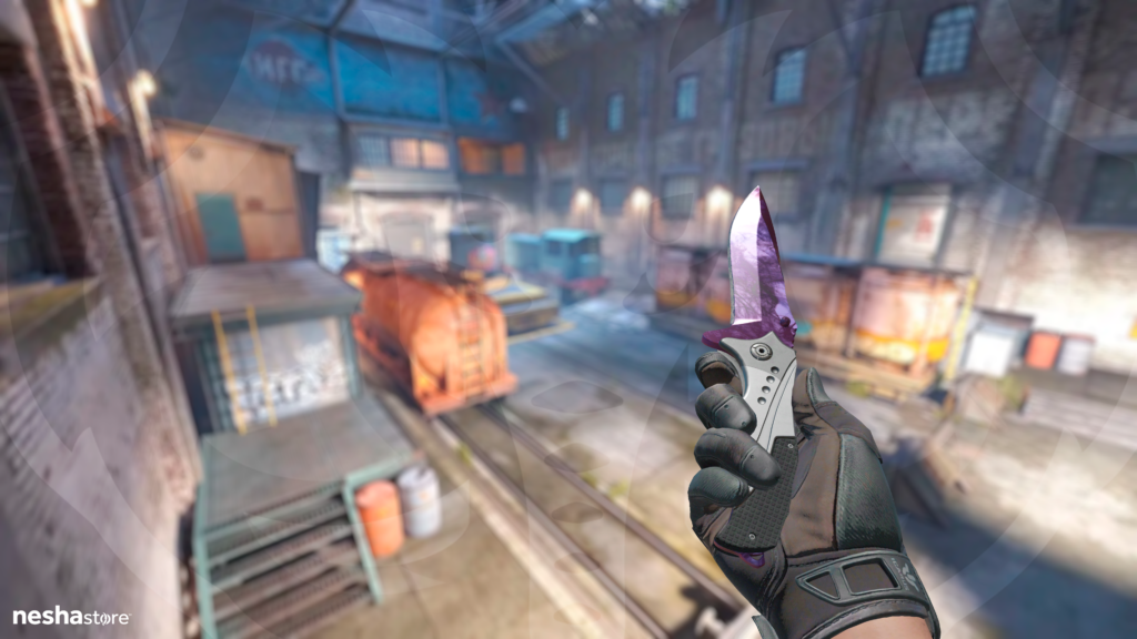 Faca Nômade - Doppler Black Pearl