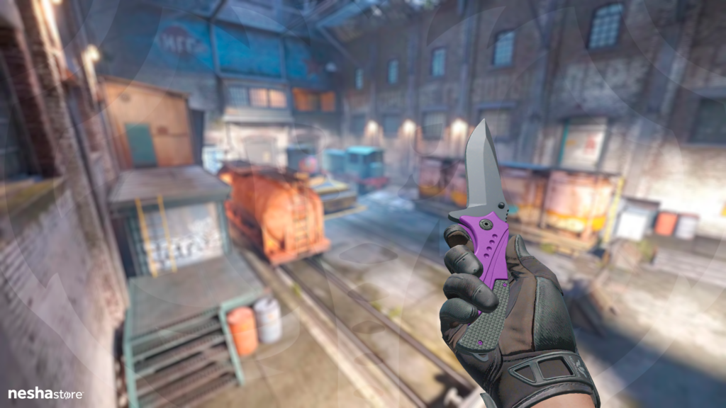 Faca Nômade - Ultravioleta