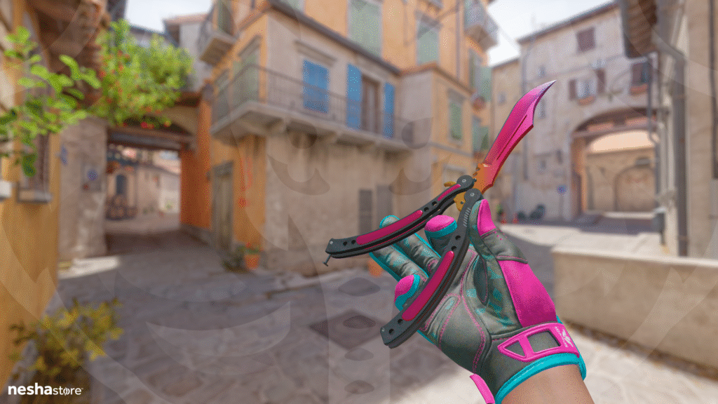 Canivete Borboleta - Degradê