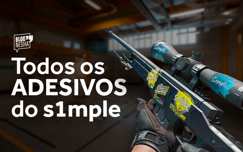 Adesivos do s1mple