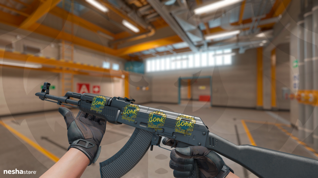 Adesivo | donk (Dourado) | Budapeste 2025