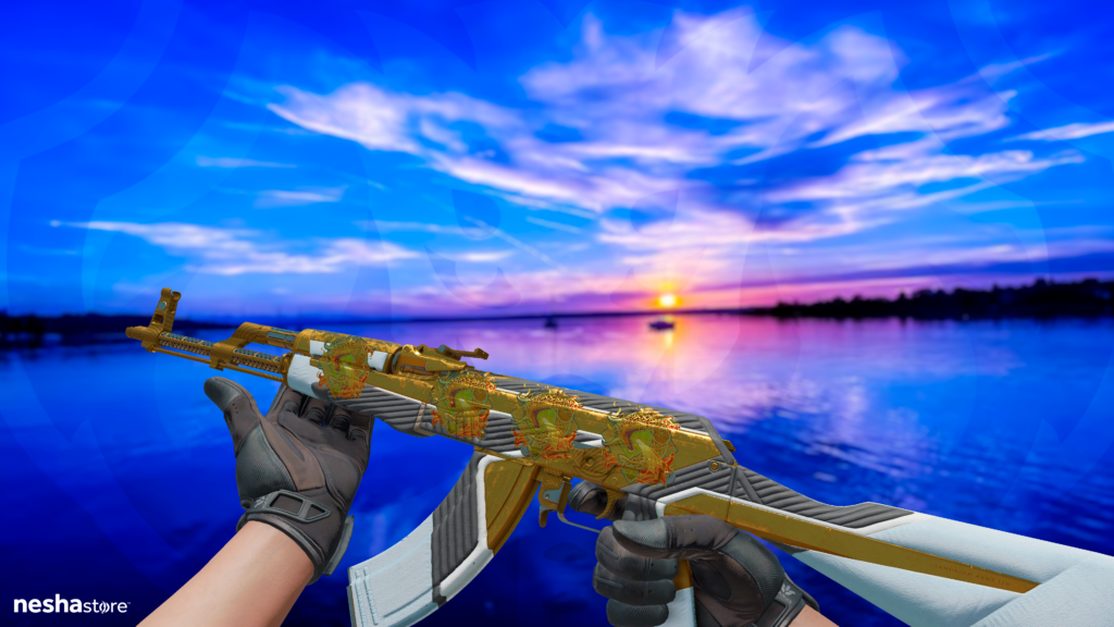 AK-47 | A Oligarca + Adesivo | Sabedoria do Dragão (Brilhante)