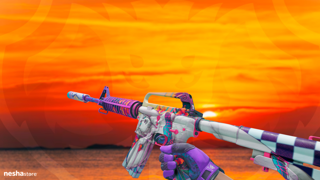 M4A1-S Vaporwave FN