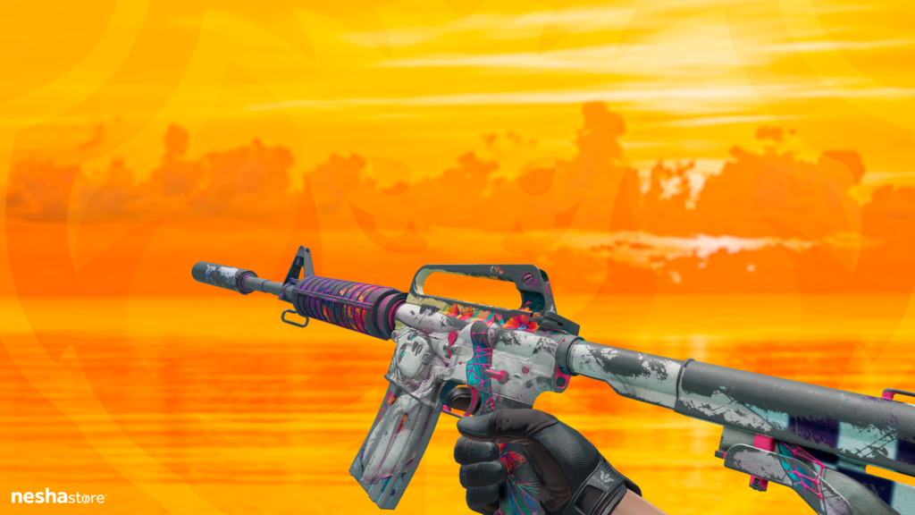 M4A1-S Vaporwave BS