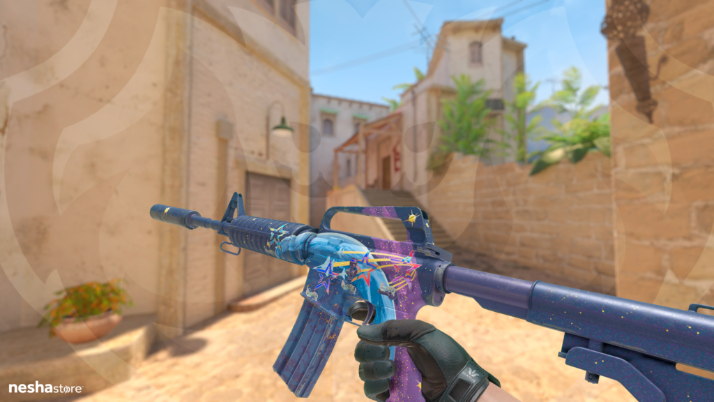 M4A1-S Estratosfera com Adesivo Complexity Gaming Holo Paris 2023