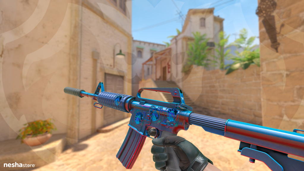 M4A1-S Liquidation com Sticker Liquid Holo Austin 2025