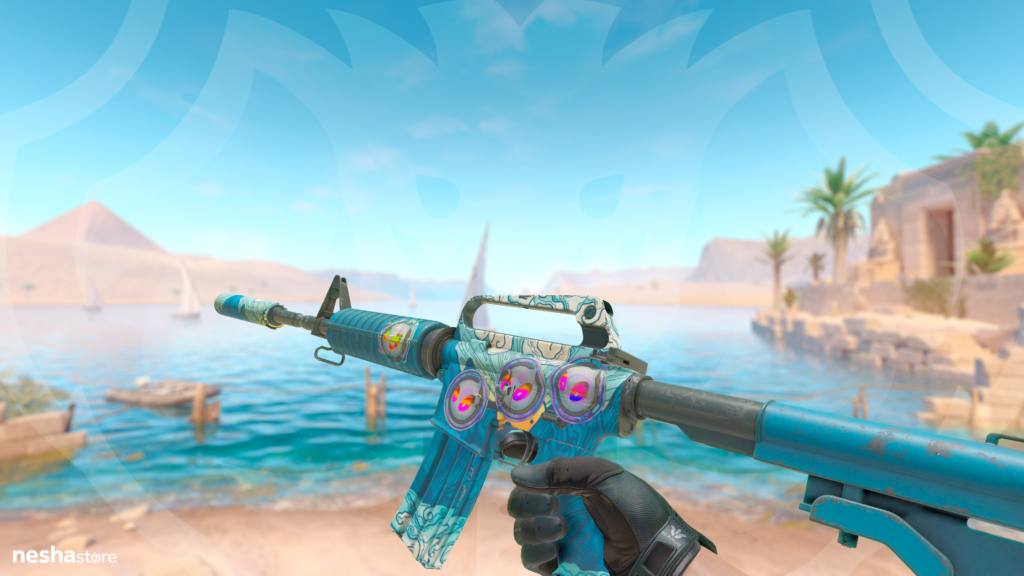 M4A1-S Solitude com Sticker Team Dignitas Holo Cologne 2014