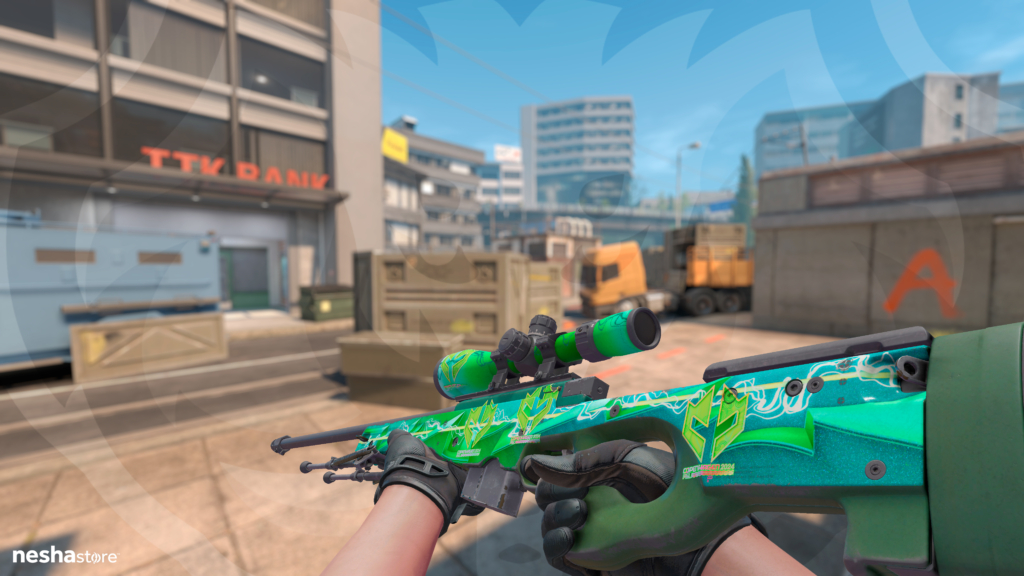 AWP Energia Verde com Adesivo Imperial Esports Holo Copenhagen 2024