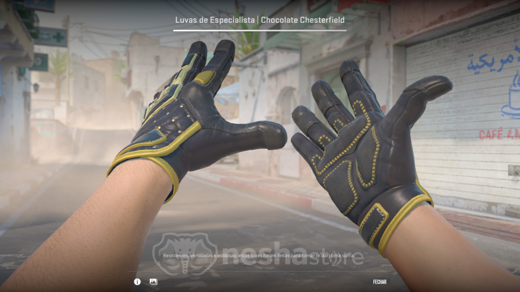 Specialist Gloves | Chocolate Chesterfield