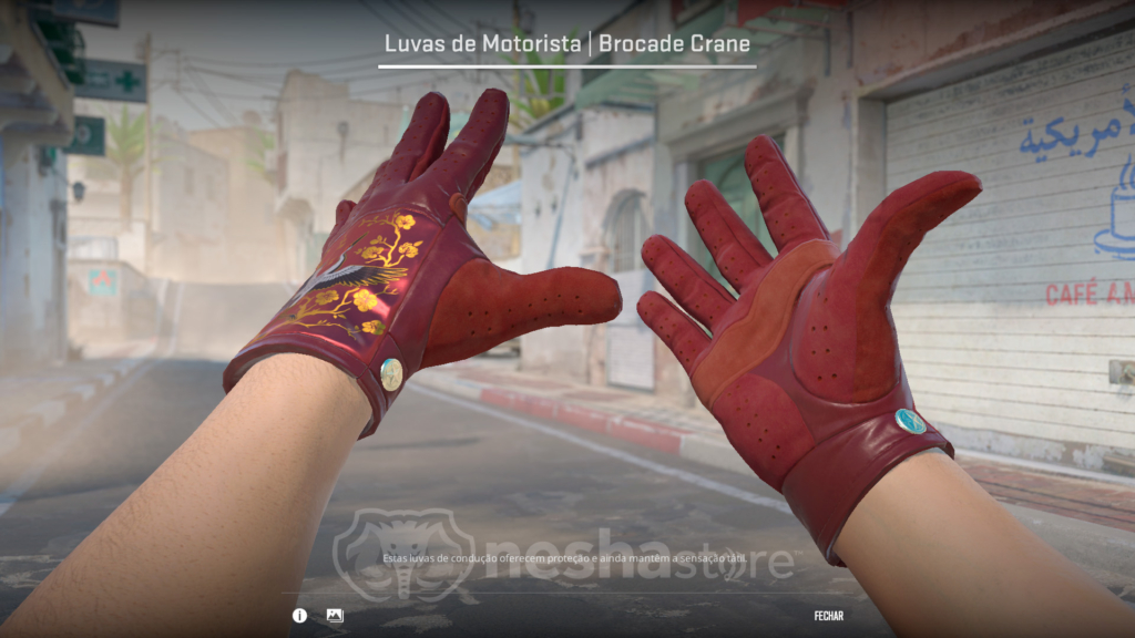 Driver Gloves | Brocade Crane