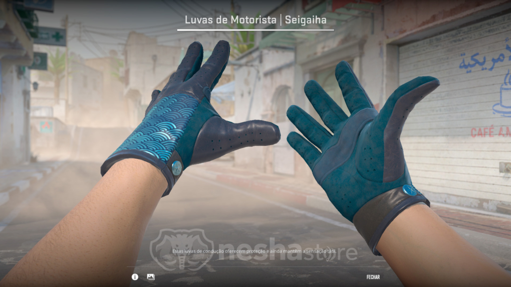 Driver Gloves | Seigaiha