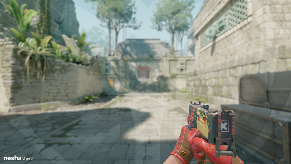 MAC-10 Sakkaku com Luvas de Motorista Entrelaçamento Carmesim