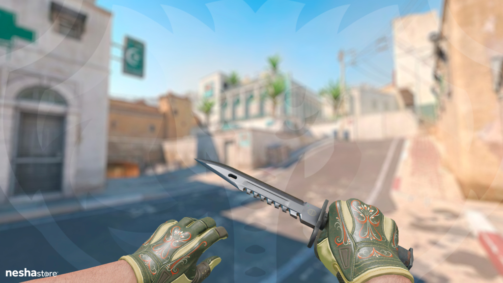 Sports Gloves - Creme Pinstripe