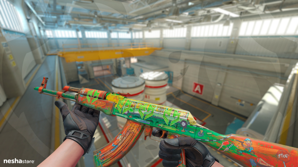 AK-47 Os Forasteiros com Adesivo Imperial Esports Holo Copenhagen 2024