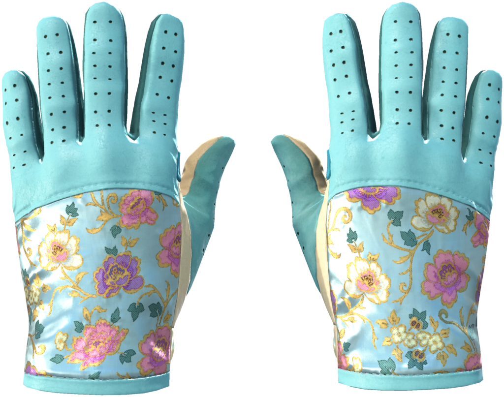 Driver Gloves | Brocade Flowers (556)
