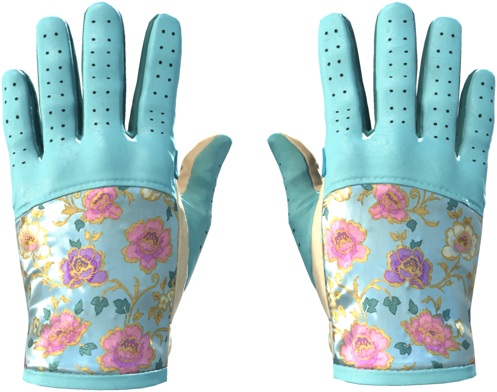 Driver Gloves | Brocade Flowers (877)