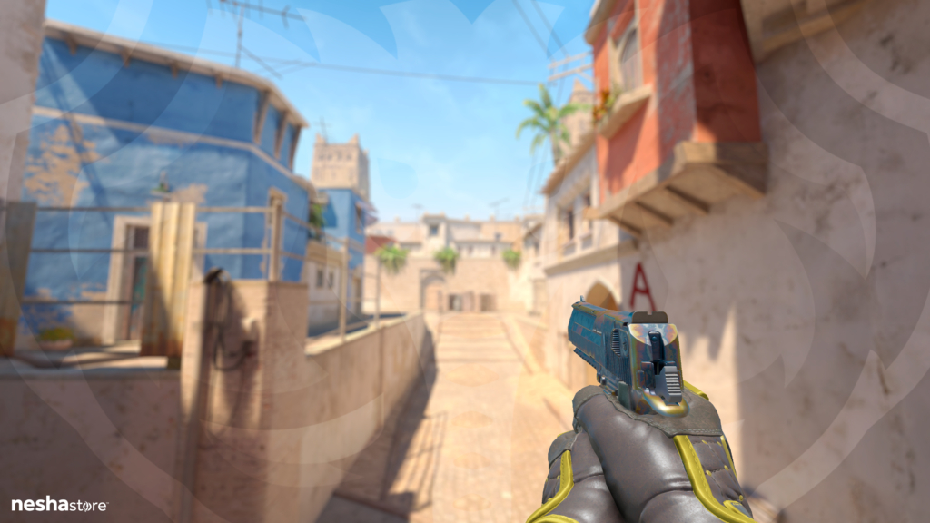 Desert Eagle Heat Treated com Luvas de Especialista Chocolate Chesterfield