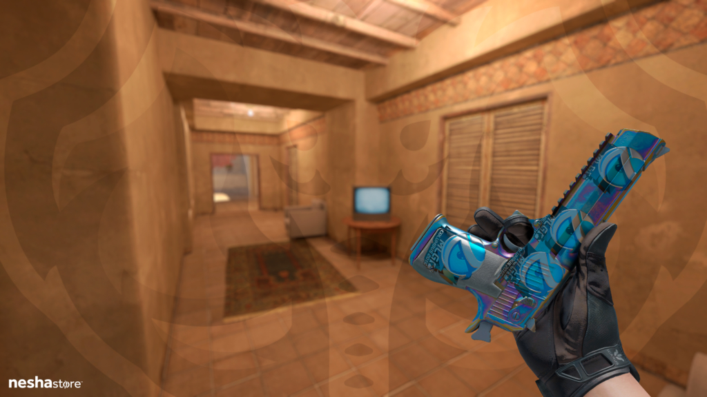 Desert Eagle Heat Treated com Adesivo Luminosity Gaming Foil MLG Columbus 2016