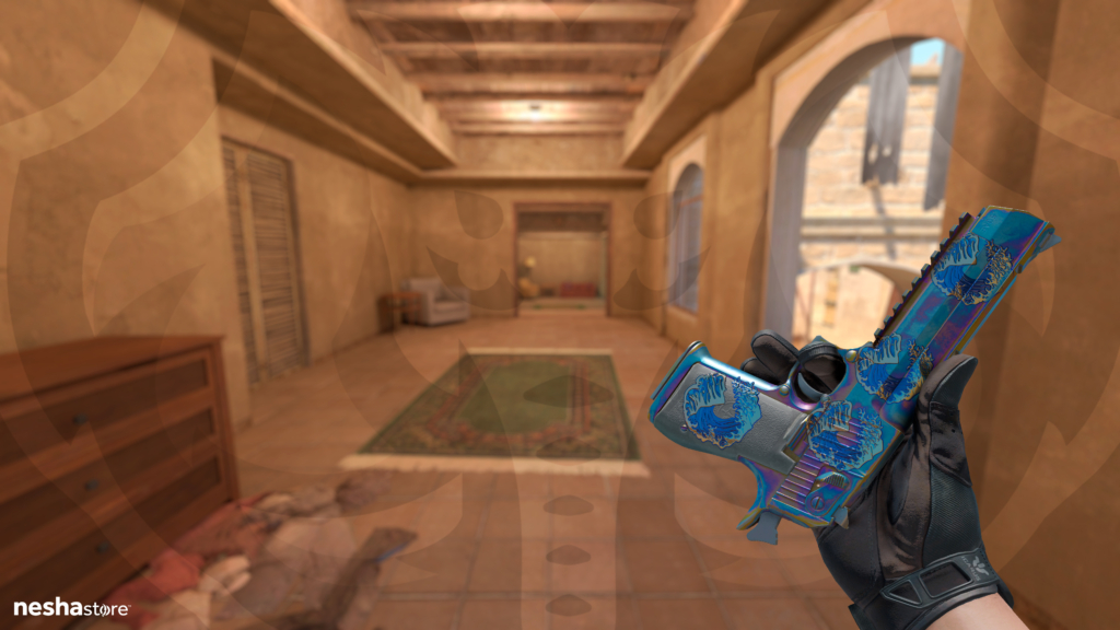 Desert Eagle Heat Treated com Adesivo Great Wave Foil