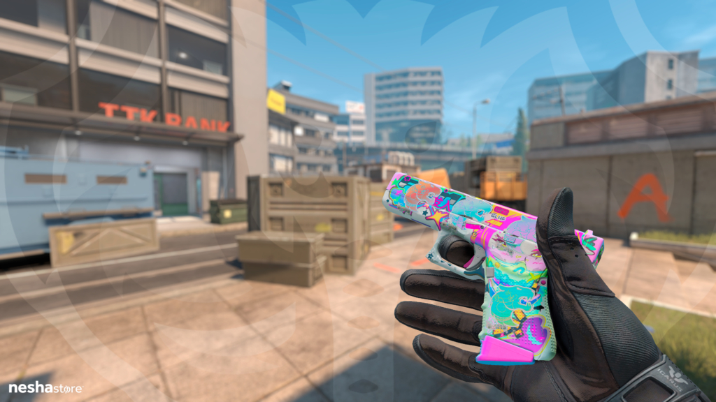 Glock-18 Fully Tuned com Sticker FURIA Holo Paris 2023