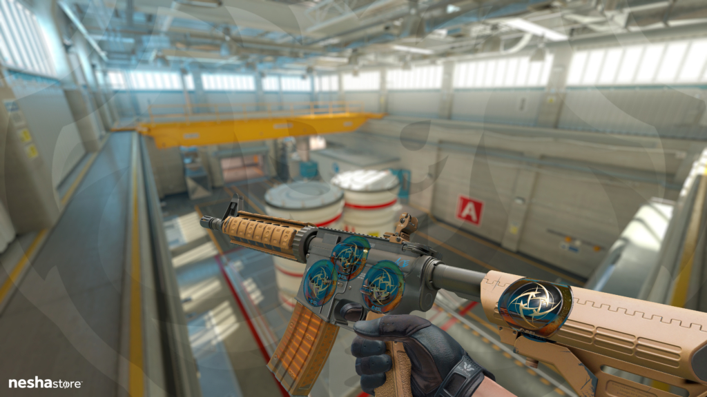 M4A4 Polipente com Adesivo Ninjas in Pyjamas Foil Katowice 2019