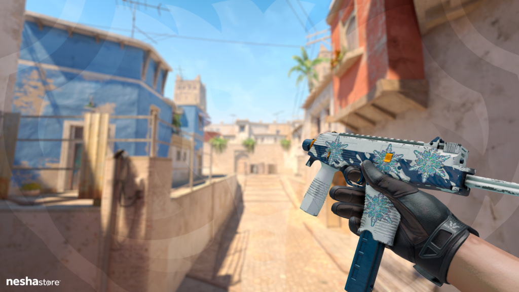 MP9 Arctic Tri-Tone com Adesivo Nevasca Glitter