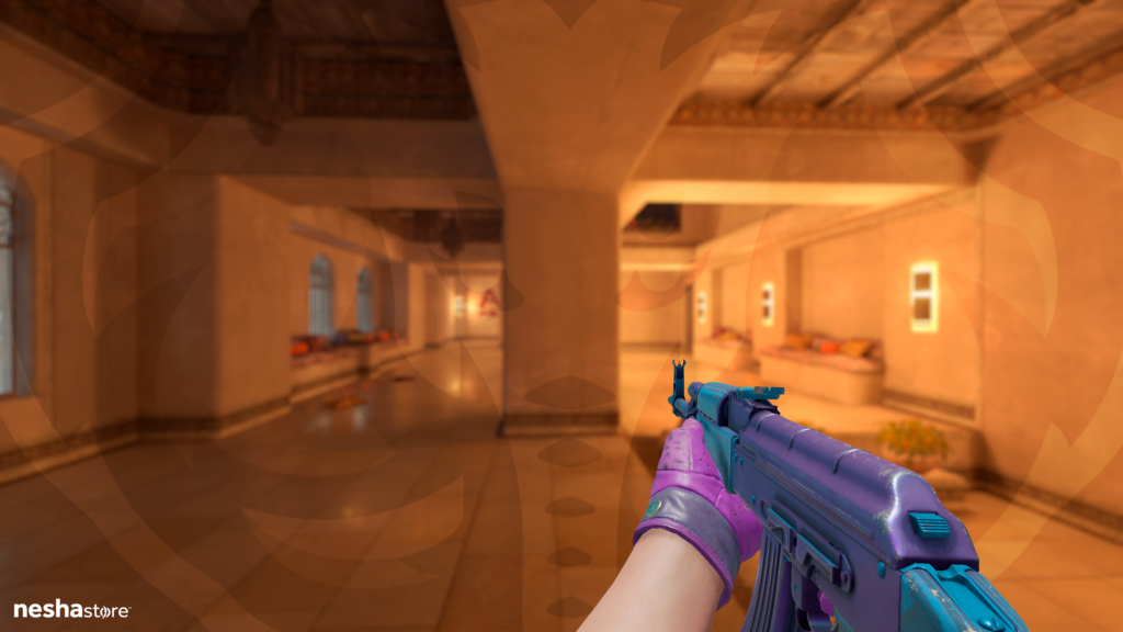 AK-47 Midnight Laminate com Driver Gloves Plum Quill
