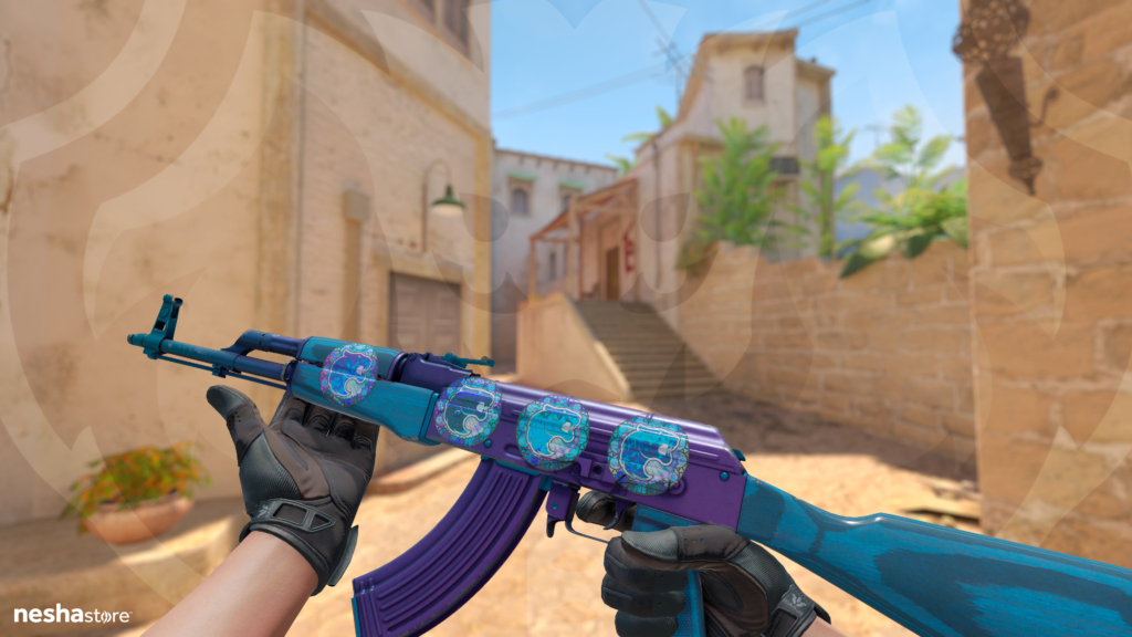 AK-47 Midnight Laminate com Sticker FURIA Holo Cologne 2026